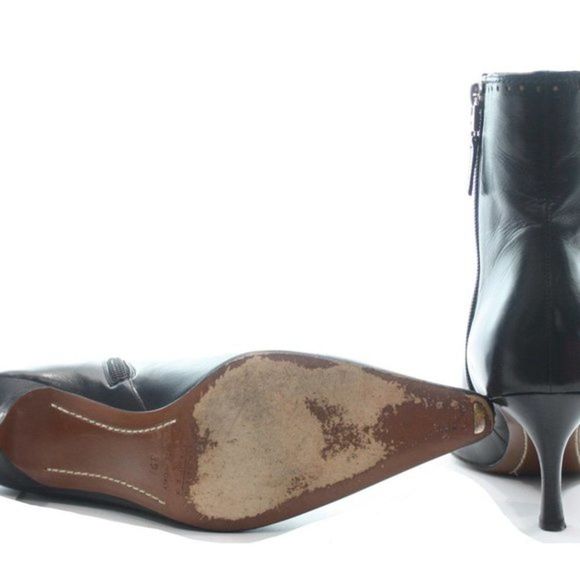 COPY - LAMBERTSON TRUEX LEATHER BOOTIES SIZE 8.5 - Picture 4 of 4